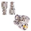 BNC Male to UHF PL259 Male RF Coax Adapter Converter - Straight Connector - 4