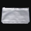 A7 PVC Zipper Storage Bag - 3 PCS Bill Bag Business Card Holder - 3