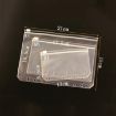 A7 PVC Zipper Storage Bag - 3 PCS Bill Bag Business Card Holder - 5