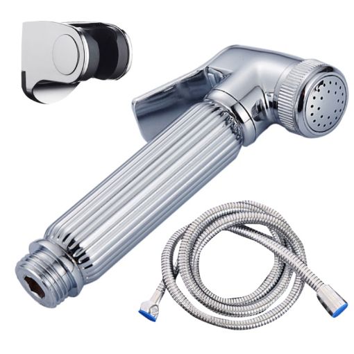 Women's Multifunctional Pressure Washers with Water Stop Nozzle, Chrome - 1
