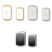 CACAZI A20 Wireless Doorbell EU Plug, Smart Home Digital Music Silver - 2