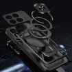 Xiaomi 14 Ultra Red Armor MagSafe Phone Case with Rotating Holder - 5