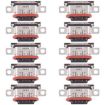 Vivo X100s Charging Port Connector - 10pcs Original Replacement Parts - 1