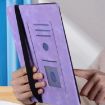 Samsung Galaxy Tab A7 10.4 2020 Love Hearts Leather Case - Purple - 6