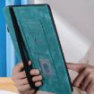 Samsung Galaxy Tab A7 10.4 2020 Green Love Hearts Leather Case - 6