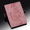 Samsung Galaxy Tab A 9.7 T550 Pink Love Hearts Leather Tablet Case - 7