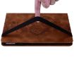 Samsung Galaxy Tab S2 9.7 Love Hearts Leather Case Brown - 5