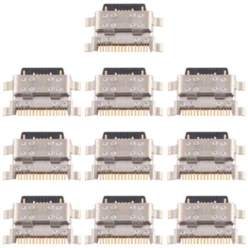 Motorola Moto G52 Original Charging Port Connector 10pcs Pack - 1
