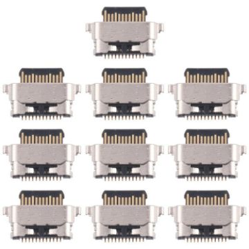 Motorola Moto G51 Charging Port Connector - 10pcs Original Replacement - 1