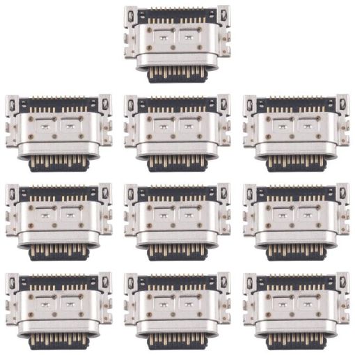 10pcs Original Charging Port Connector for Motorola Moto Edge 20 Pro - 1