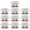 10pcs Original 12 Pin Charging Port Connector, Four Pins Lower Model - 1