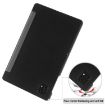 T-Mobile REVVL Tab 5G Gray Leather Smart Case - Custer Texture Holder - 5