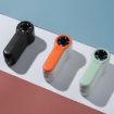H02 HD Digital Display Mini Handheld Fan - High Speed, Orange - 2