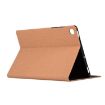 Samsung Galaxy Tab A7/T500 Gold Fabric Texture PU Leather Case Holder - 5