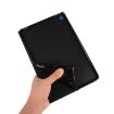 Samsung Galaxy Tab A7/T500 Gold Fabric Texture PU Leather Case Holder - 8
