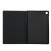 Samsung Galaxy Tab A7/T500 Black Fabric Texture Flip PU Leather Case - 4