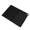 Samsung Galaxy Tab A7/T500 Blue Fabric Texture PU Leather Case with Holder - 7