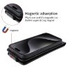 Xiaomi Civi 5 Pro 5G Black Magnetic Flip Leather Case with Buckle - 5