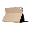 Samsung Galaxy Tab A7/T500 Gold PU Leather Case with Holder - 6