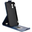 Infinix GT 30 Pro Blue Magnetic Vertical Flip Leather Phone Case - 3