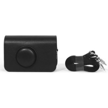 Kodak EKTAR H35/F501/F9 Leather Camera Case Bag with Strap - Black - 1