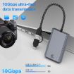 Type-C/USB to CFexpress Type-B Card Reader - Grey | Fast Data Transfer - 5