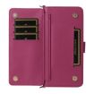 OPPO Reno14 5G Leather Phone Case with 6-Card Slots & Wrist Strap - 5
