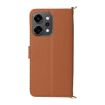 OPPO Reno14 Pro 5G Leather Phone Case with 6-Card Slots & Wrist Strap - 3
