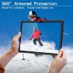 Samsung Galaxy Tab S10+/S9+ Armor Bolt Silicone Hybrid PC Case (Black) - 6