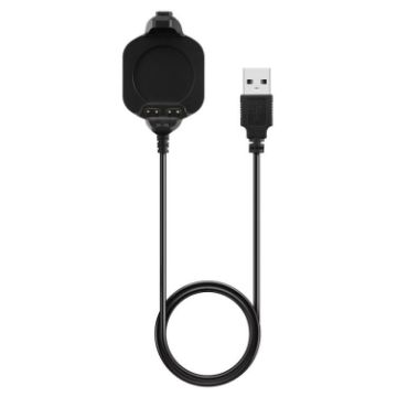 Garmin Forerunner 920XT USB-A Charging Cable with Cradle Charger (Black) - 1