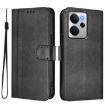 Realme 14 5G/14T 5G Retro Leather Phone Case - Black - 2