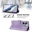 Realme 14 5G/14T 5G Retro Leather Phone Case - Purple - 3