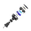 Q7 RGB 15W Car Wireless Charger Phone Holder - Black, Heat Dissipation - 3