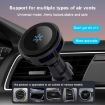 Q7 RGB 15W Car Wireless Charger Phone Holder - Black, Heat Dissipation - 9