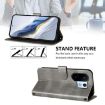 Vivo S30 Pro Mini Retro Leather Phone Case, Grey - Line Splicing Buckle - 3