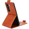 itel A95 5G Magnetic Flip Leather Phone Case with Buckle - Brown - 4