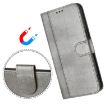 Ulefone Note 21 Retro Leather Phone Case, Grey - Line Splicing Buckle - 5