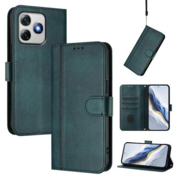 Ulefone Note 18 Ultra/Pro Retro Leather Phone Case - Dark Green - 1