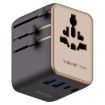 MOMAX UA22 70W Dual AC GaN Travel Charger - Desert Gold - 1