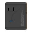 MOMAX UA22 70W Dual AC GaN Travel Charger - Desert Gold - 4