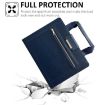 iPad Pro 13 2024 Retro Leather Case with Zipper Handle - Royal Blue - 2