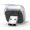 Mini USB Wired to Wireless CarPlay/Android Auto Adapter - Silver - 2