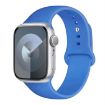 Blue Silicone Sports Watch Band for Apple Watch 46mm/49mm/45mm/44mm - 1