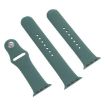 Dark Green Silicone Sports Band for Apple Watch 42/41/40/38mm - 2
