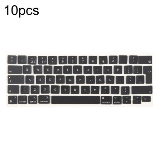 MacBook A2251 A2289 A2238 A2338 UK Big Enter Keycaps 10pcs English - 1