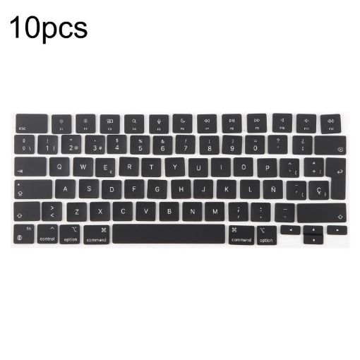 MacBook A2442 A2485 A2779 A2780 A2991 A2992 Keycaps 10pcs UK Spain - 1
