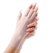 Ladies Half Finger Ice Silk Sunscreen Gloves, Linked Finger (Black) - 2