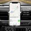 Black 650 Vehicle-mounted Mobile Phone Gravity Bracket Air Outlet Holder - 9