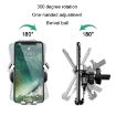 Vehicle-Mounted Mobile Phone Gravity Holder - Paste Black, 650 Model - 3