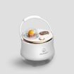 F08 Wireless Double Spray Humidifier with LED Night Light - White - 2